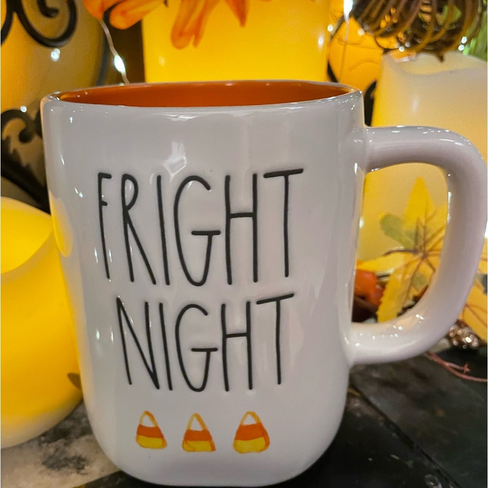 NWOT RAE DUNN HALLOWEEN Mug “Fright Night”